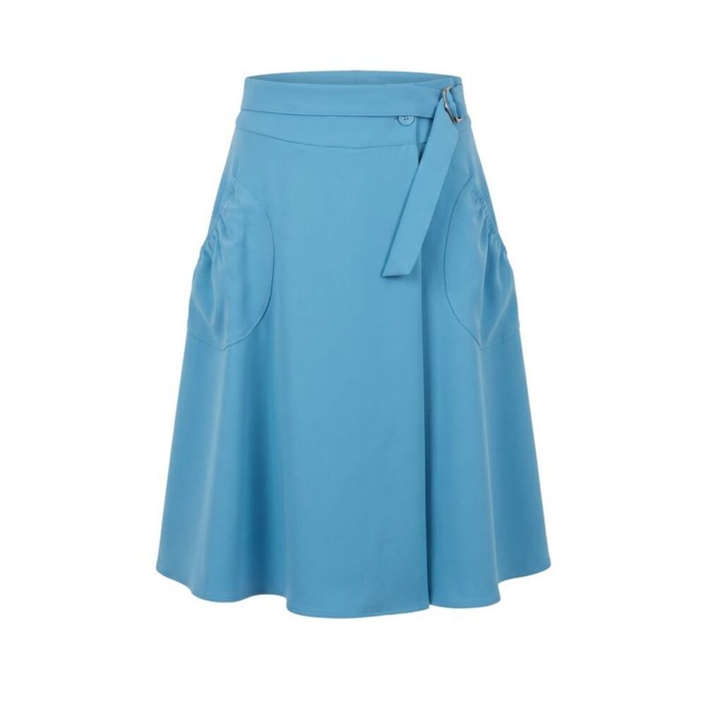 Trussardi Jeans Blue Polyester Women Women's Skirt